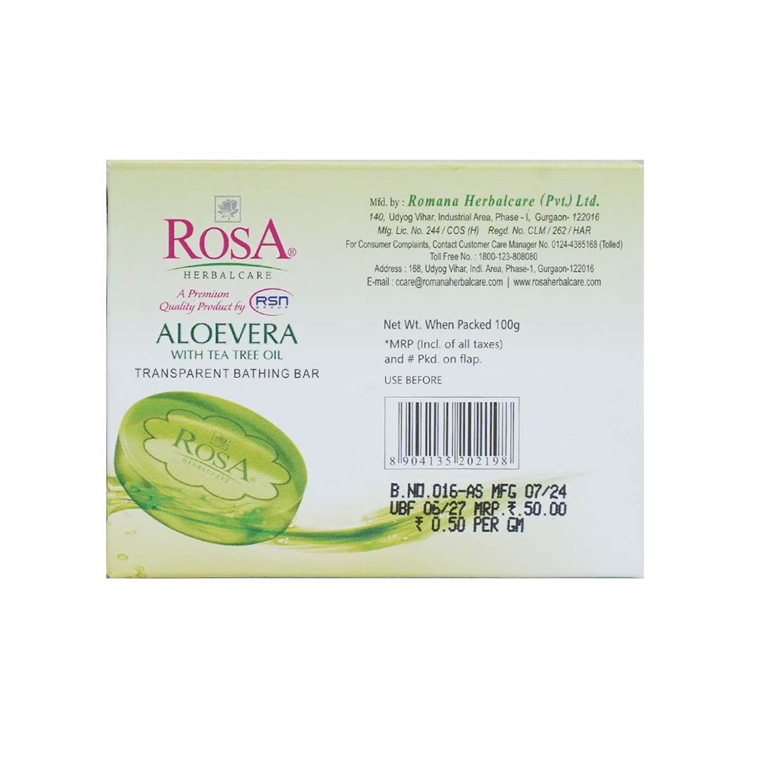 Aloevera Soap - Rosa Herbalcare