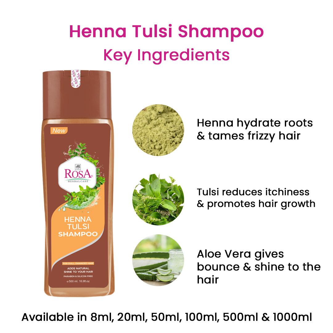 Henna Tulsi Shampoo