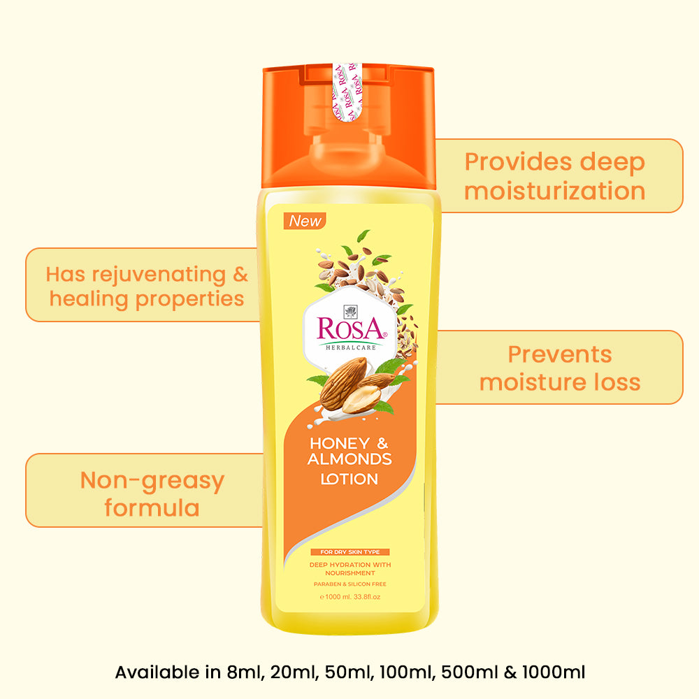 Honey & Almonds body care lotion