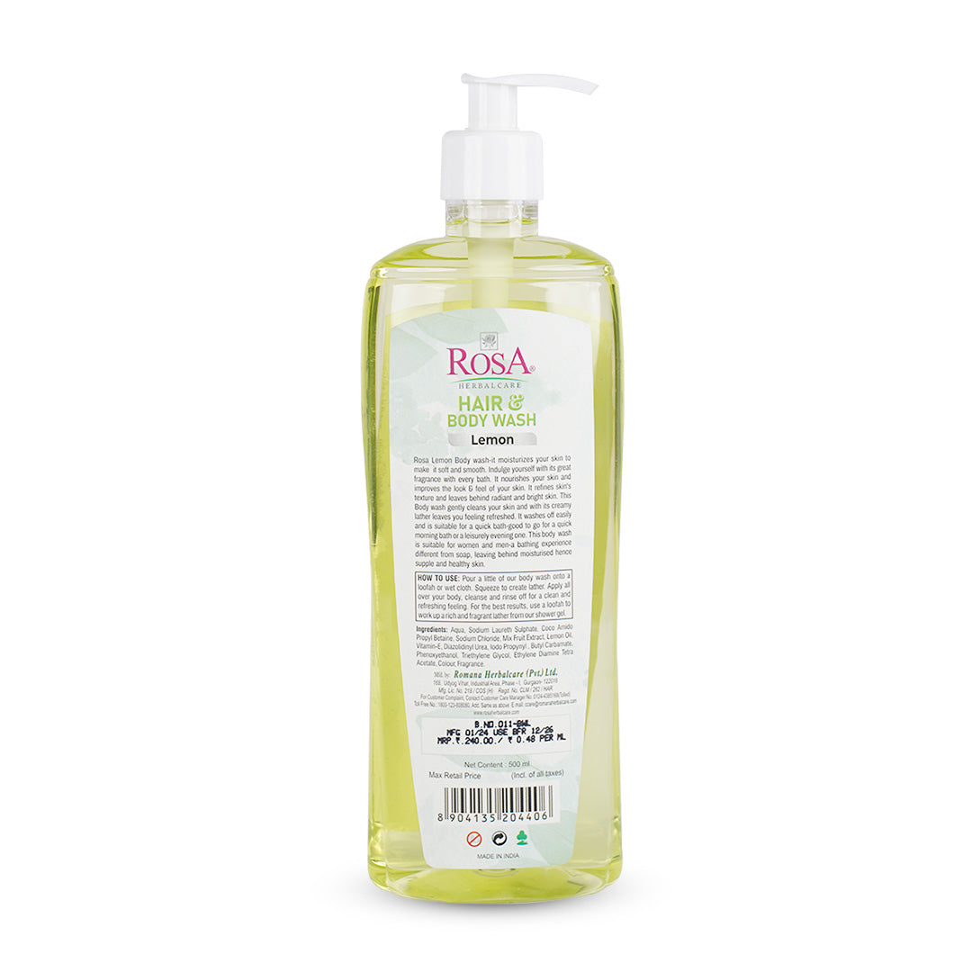 Lemon Hair and Body Wash 500 ML