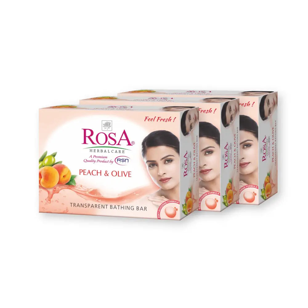 Crystal Clear Cleanser Combo - 4 Pc Herbal Peach & Olive