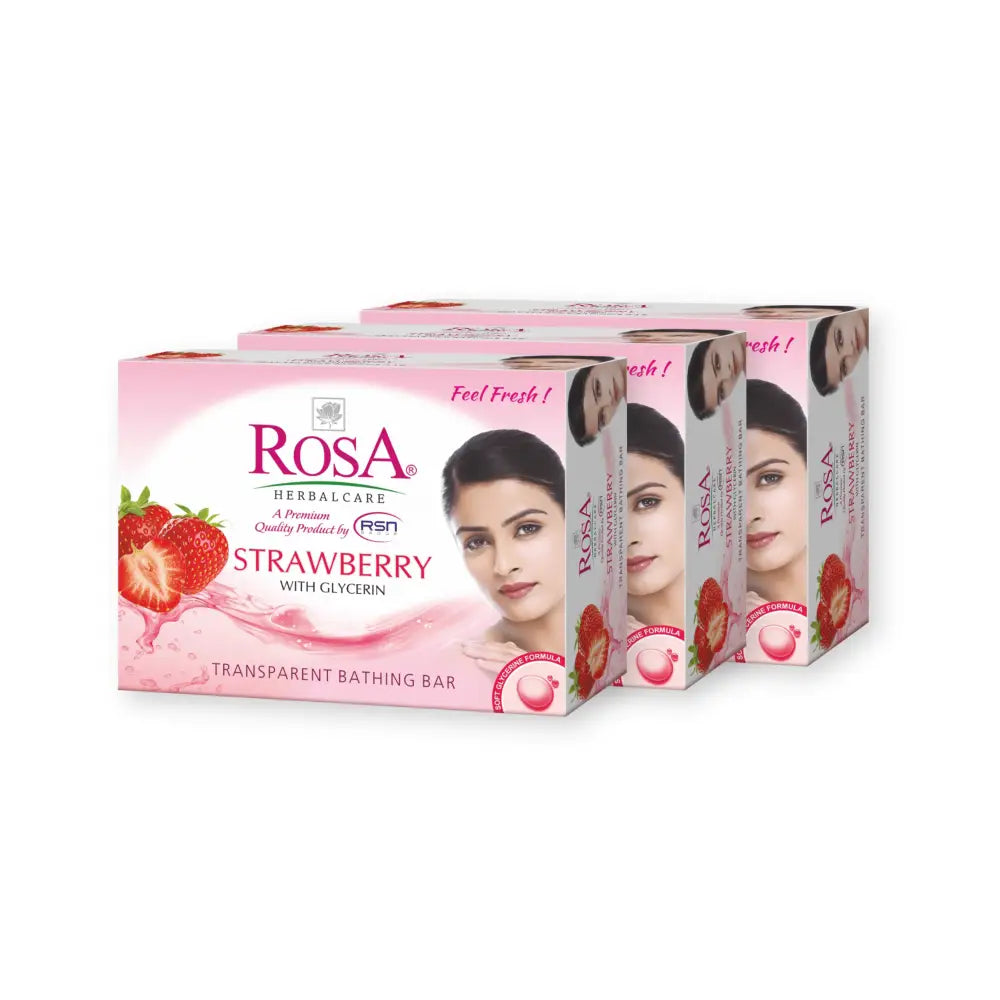 Crystal Clear Cleanser Combo - 4 Pc Herbal Strawberry