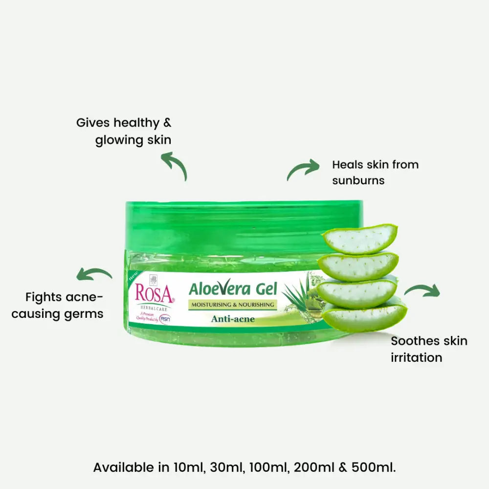 Aloevera Gel - Rosa Herbalcare