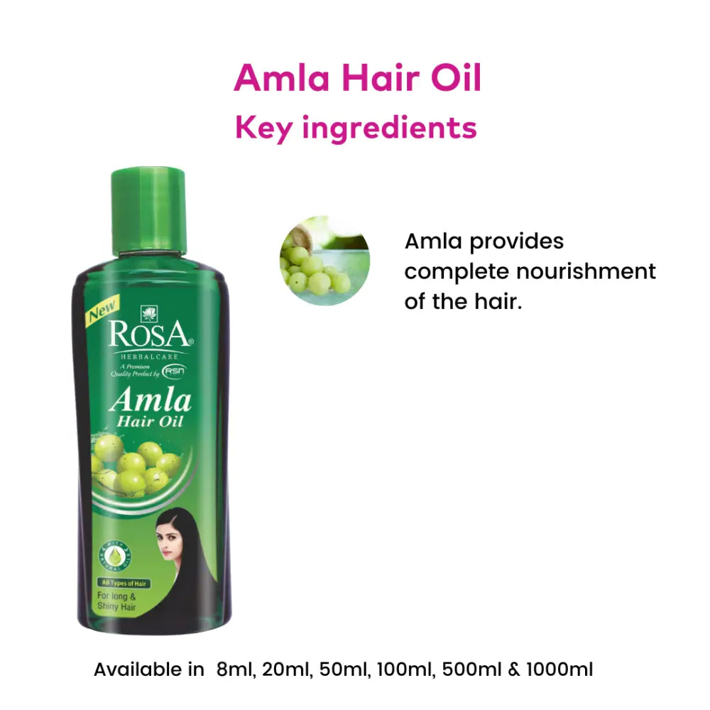 Amla Hair Oil - Rosa Herbalcare