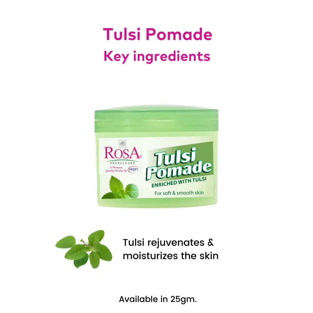 Tulsi Pomade - Rosa Herbalcare