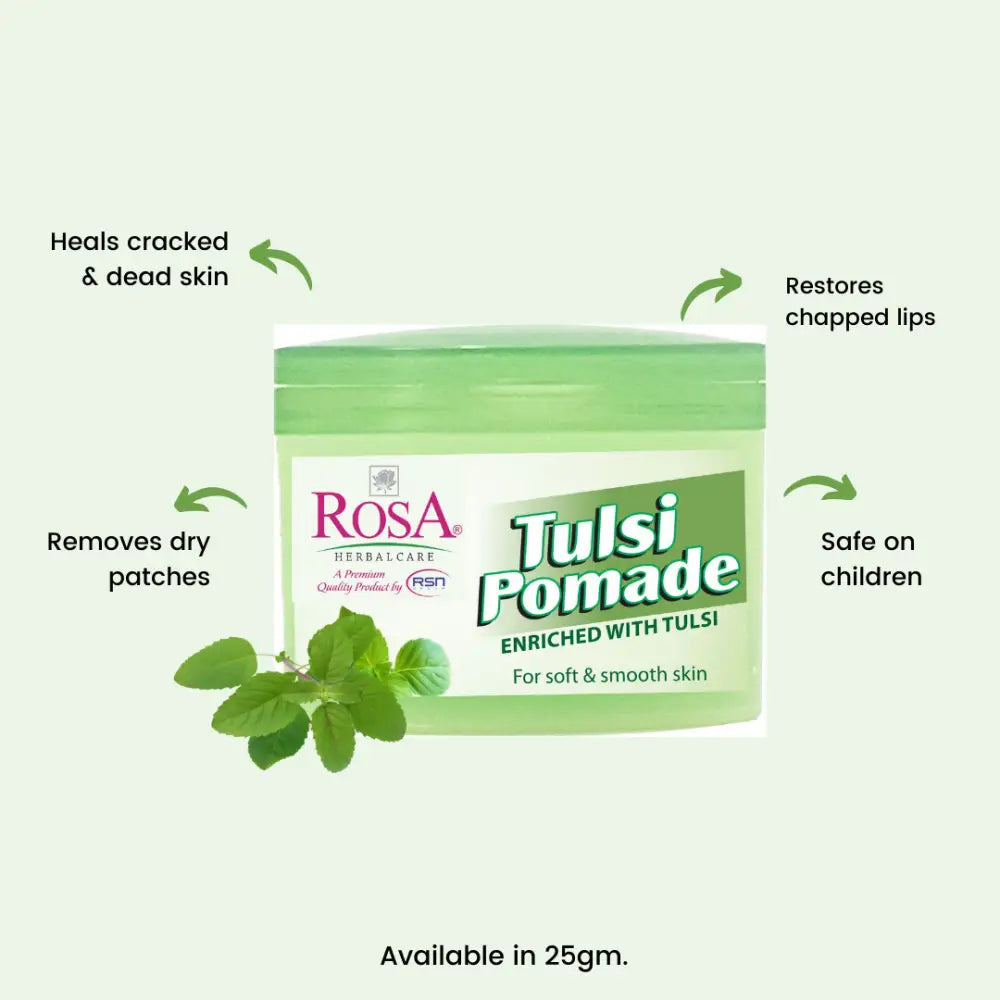 Tulsi Pomade - Rosa Herbalcare