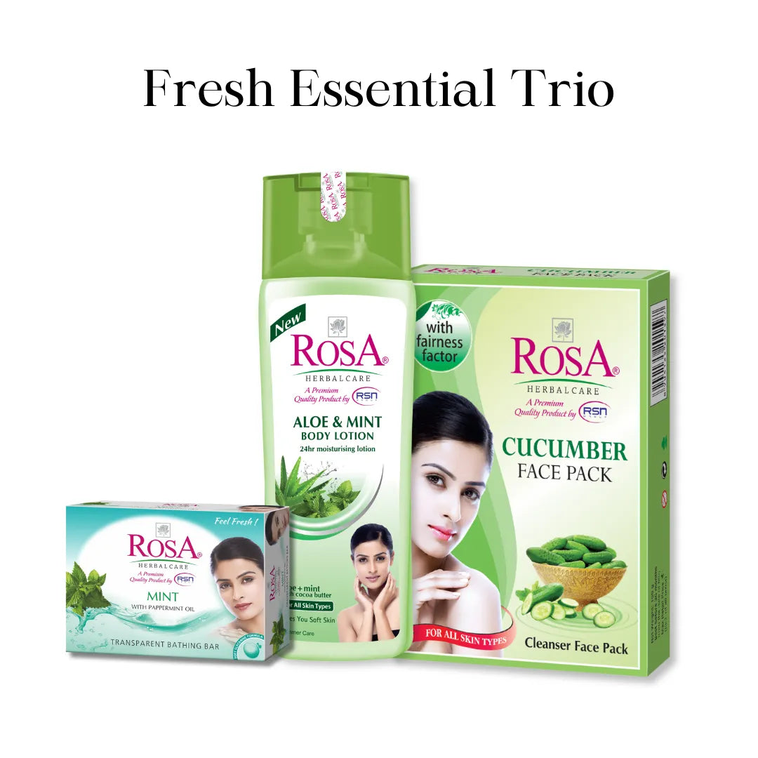 Rosa Body Lotion Soap Pack Combo