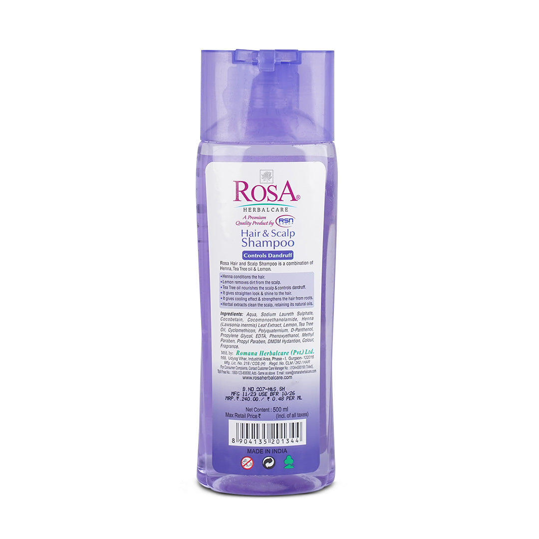 Hair Scalp Shampoo - Rosa Herbalcare