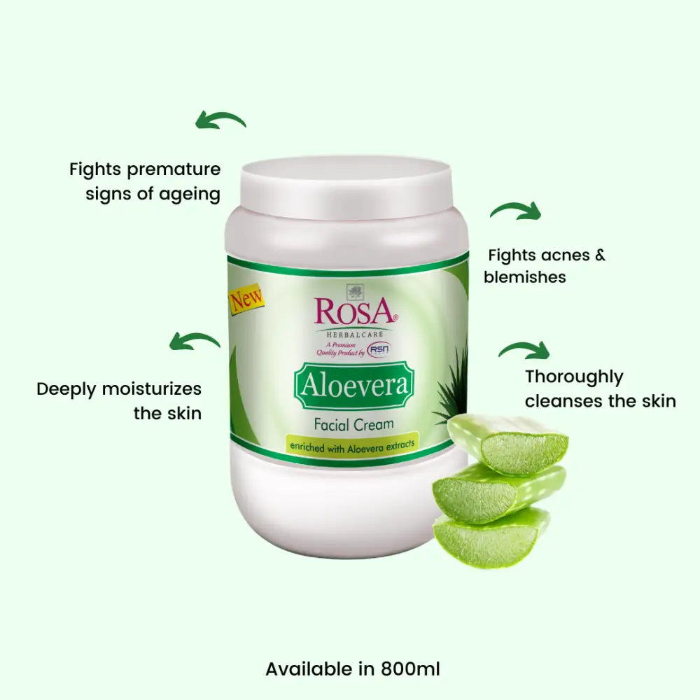 Aloevera Facial Cream - Rosa Herbalcare