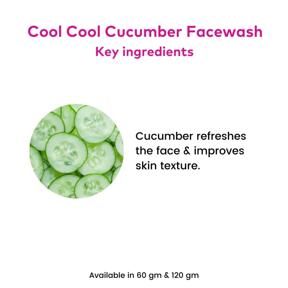 Cucumber Face Wash - Rosa Herbalcare 