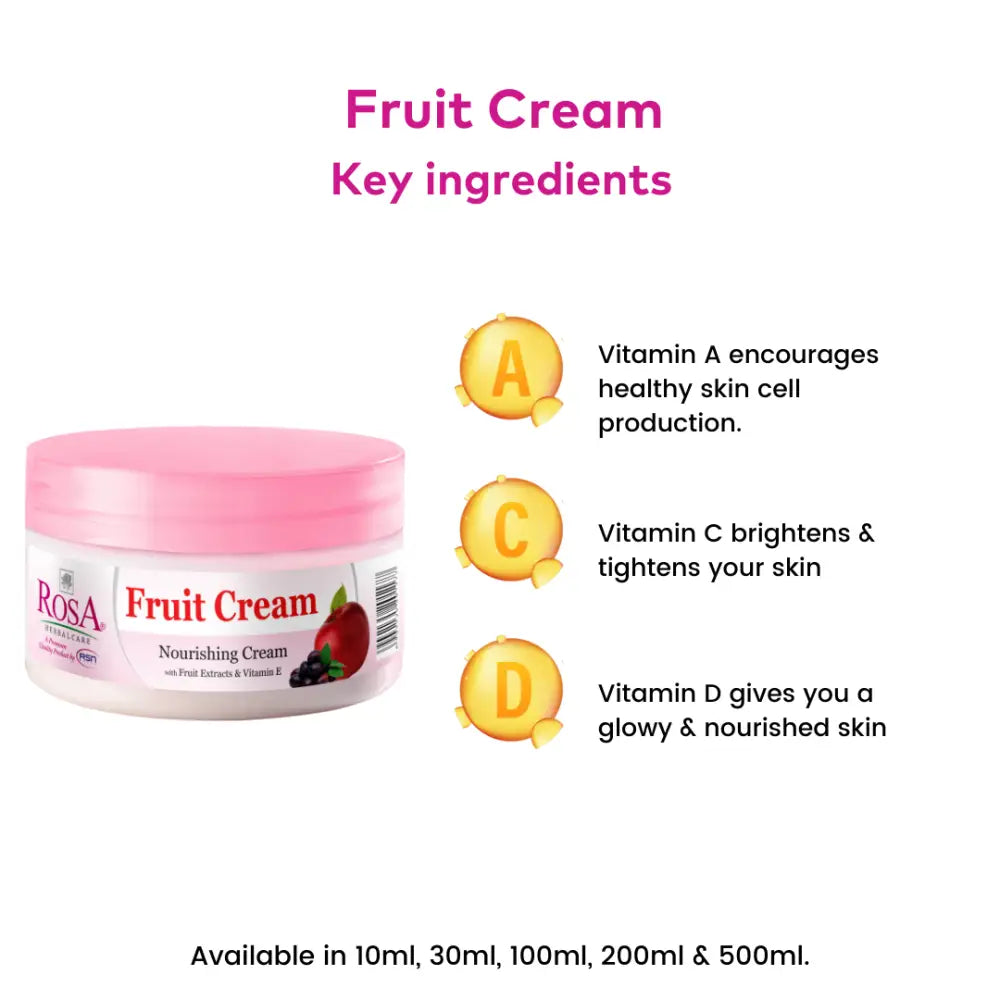 Fruit Cream - Rosa Herbalcare 