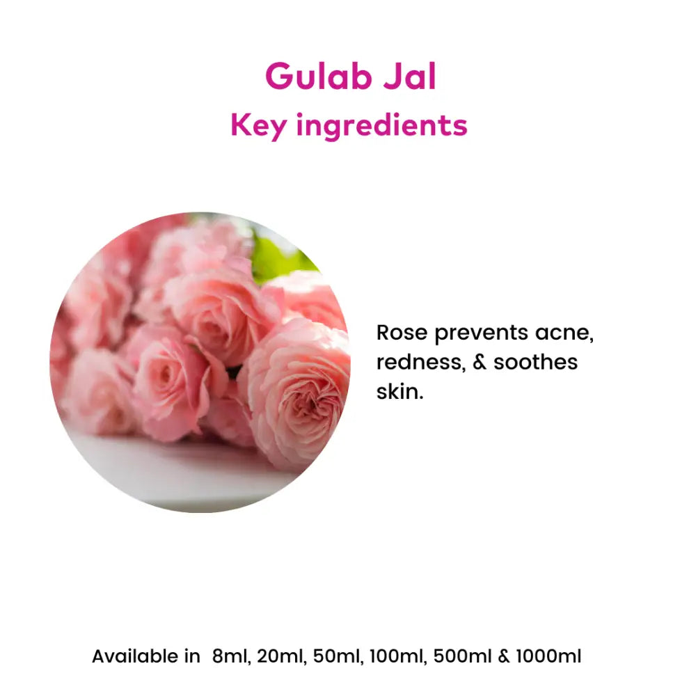 Gulab Jal - Rose Water - Rosa Herbalcare