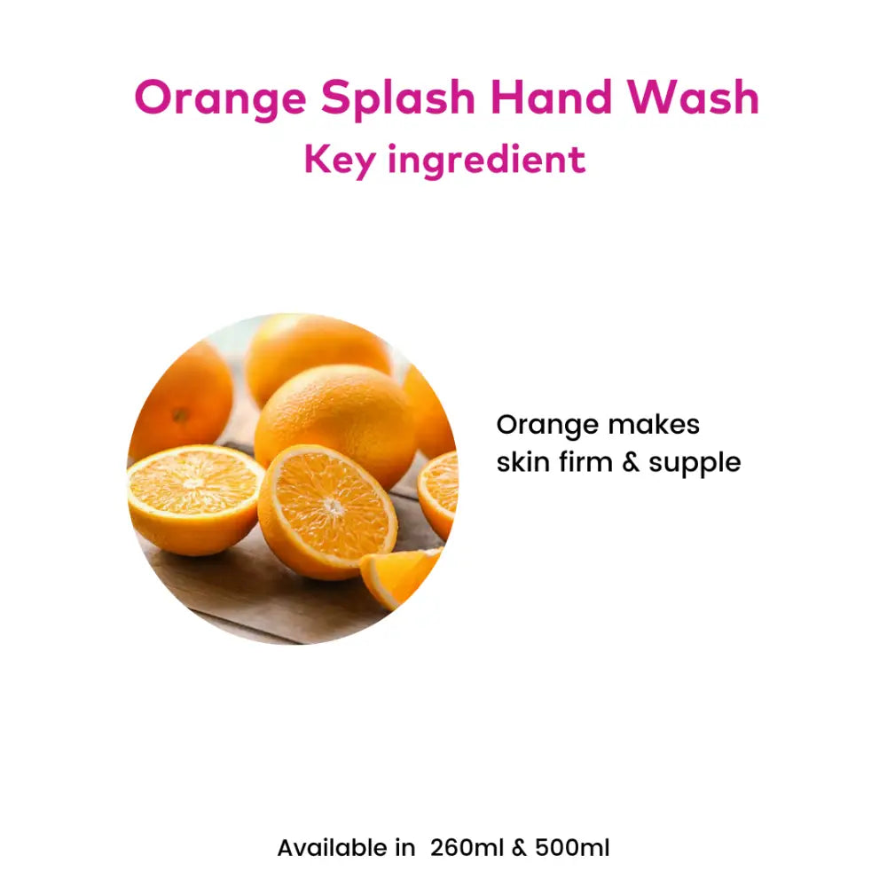 Hand Wash - Orange Splash - Rosa Herbalcare