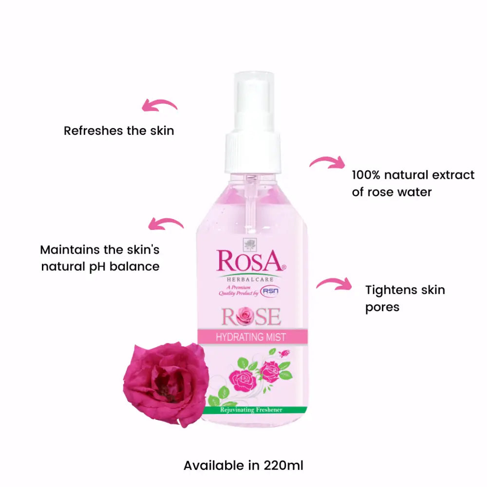 Rose Hydrating Mist - Rosa Herbalcare